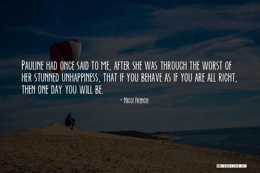 Goofier Than Quotes By Nicci French Goofier Than Quotes By Nicci French
