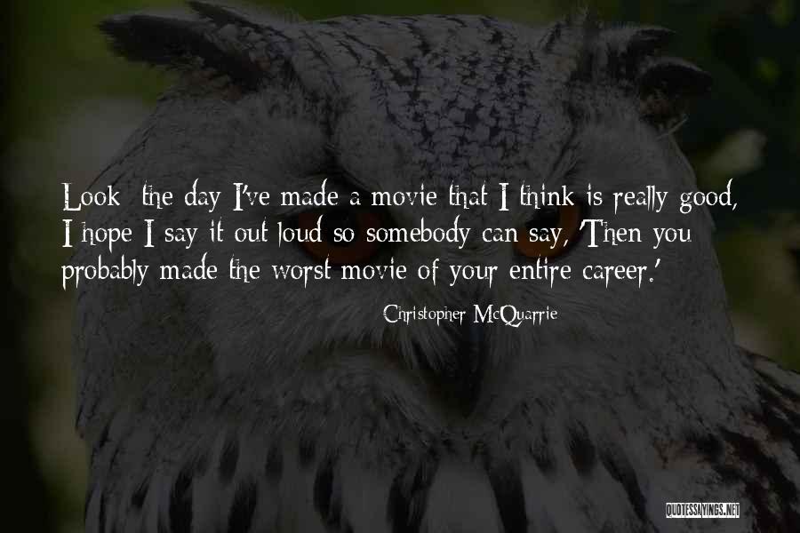 Goosicles Quotes By Christopher McQuarrie Goosicles Quotes By Christopher McQuarrie