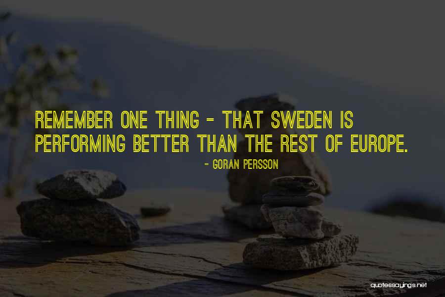 Goran Persson Quotes 1434138 Goran Persson Quotes 1434138