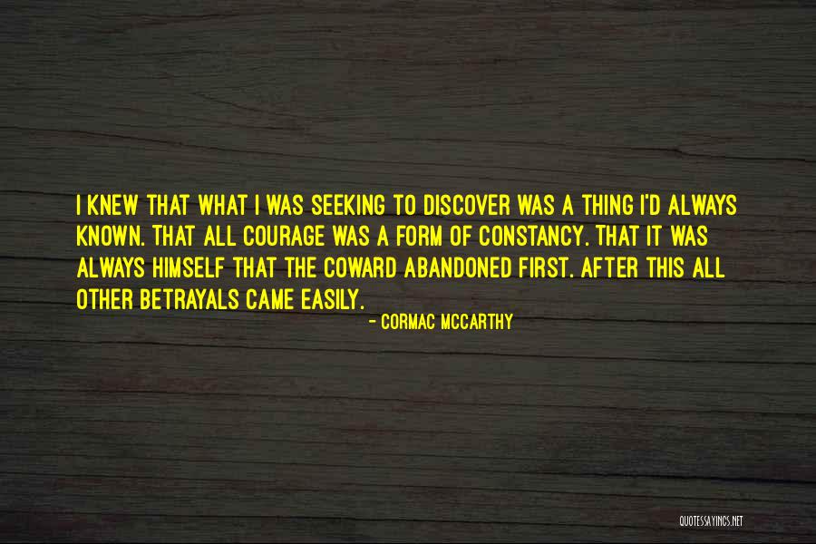 Gorchakov Fund Quotes By Cormac McCarthy Gorchakov Fund Quotes By Cormac McCarthy
