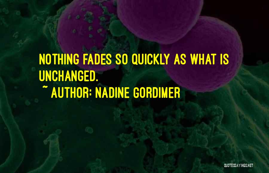 Gordimer Quotes By Nadine Gordimer