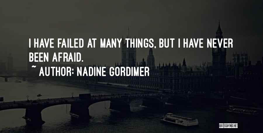 Gordimer Quotes By Nadine Gordimer