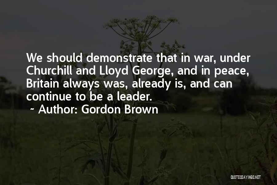 Gordon Brown Quotes 374521