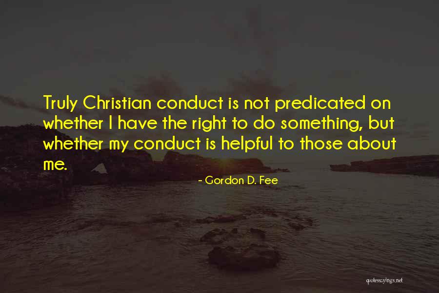 Gordon D. Fee Quotes 1220583 Gordon D. Fee Quotes 1220583