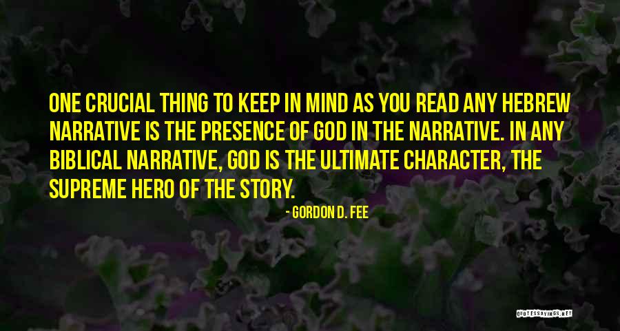 Gordon D. Fee Quotes 323991