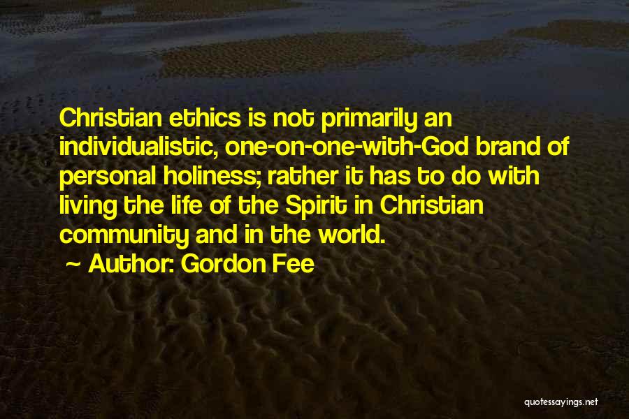 Gordon Fee Quotes 1664105