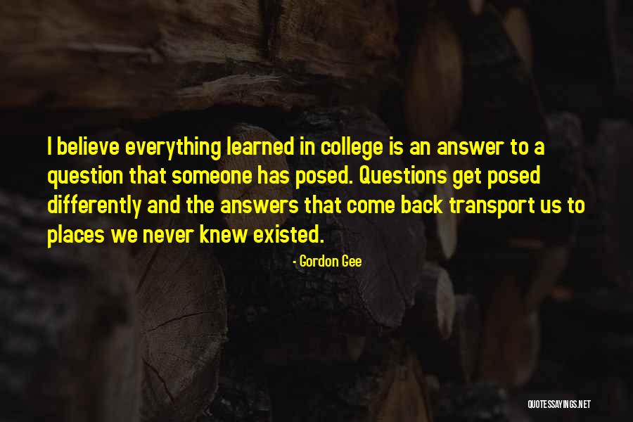 Gordon Gee Quotes 185751