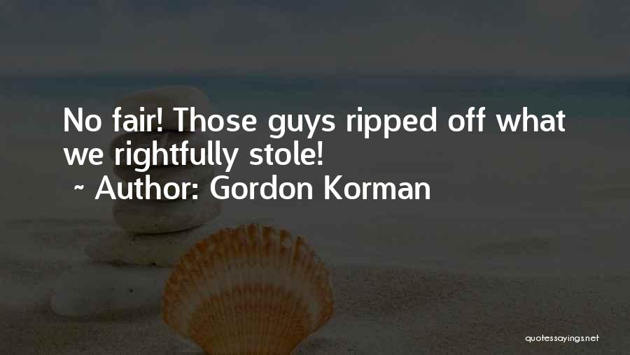 Gordon Korman Quotes 2089551