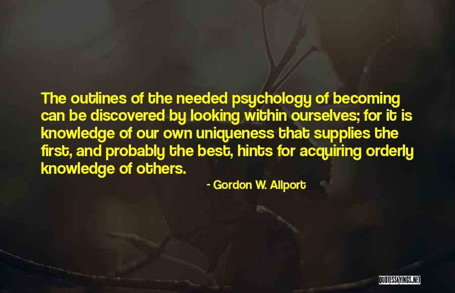 Gordon W. Allport Quotes 120949 Gordon W. Allport Quotes 120949