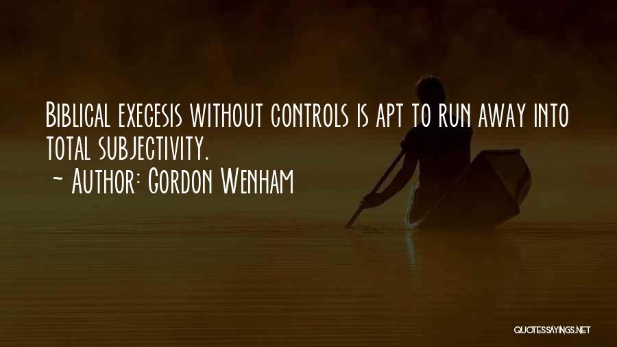 Gordon Wenham Quotes 1572049
