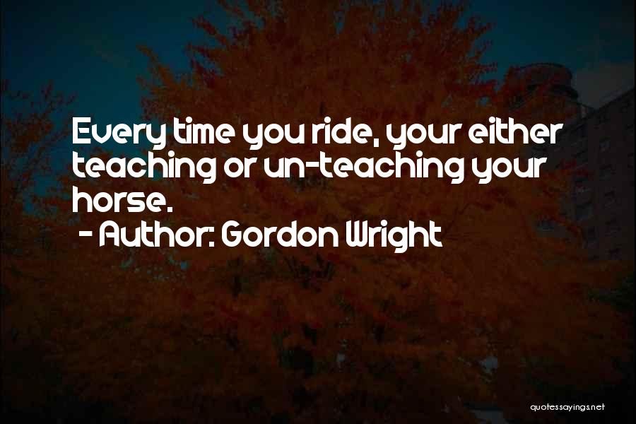 Gordon Wright Quotes 558005