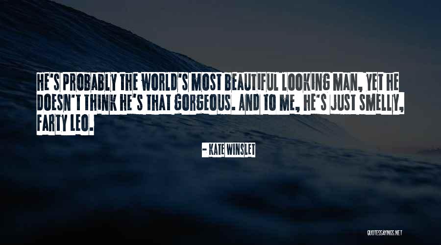 Gorgeous Men Quotes By Kate Winslet Gorgeous Men Quotes By Kate Winslet