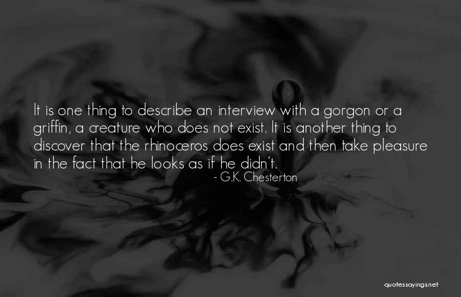 Gorgon Quotes By G.K. Chesterton Gorgon Quotes By G.K. Chesterton