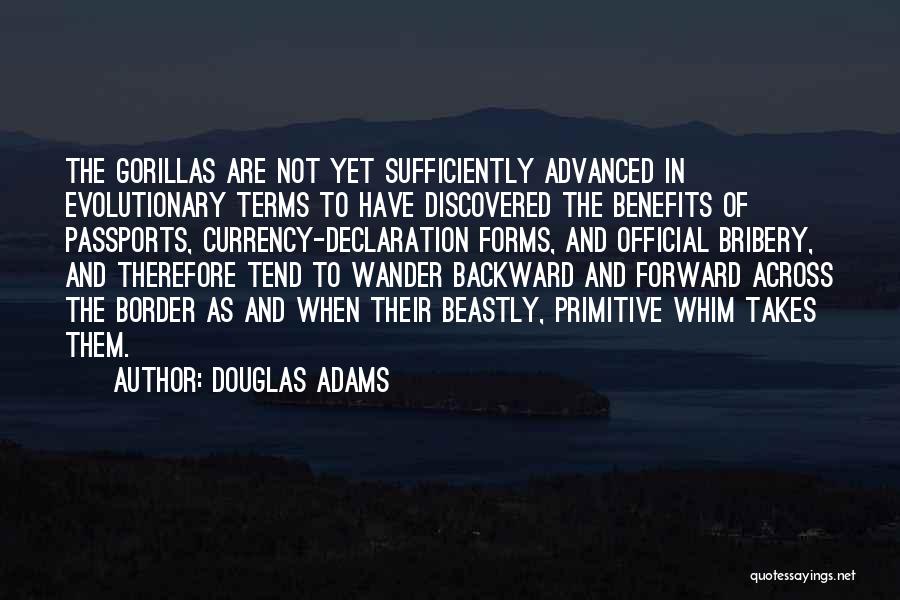 Gorillas Quotes By Douglas Adams