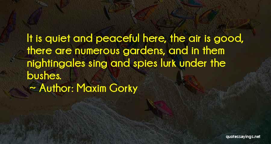 Gorky Maxim Quotes By Maxim Gorky