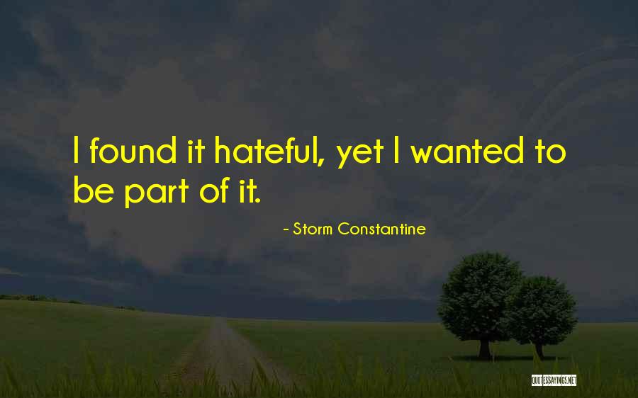 Goroszewska Quotes By Storm Constantine Goroszewska Quotes By Storm Constantine