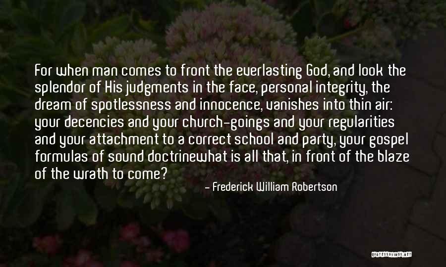 Gospel Doctrine Quotes By Frederick William Robertson