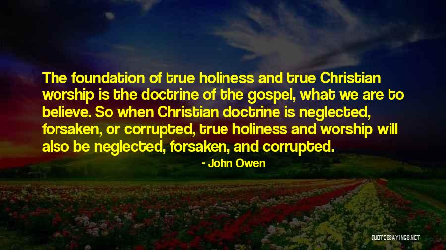 Gospel Doctrine Quotes By John Owen