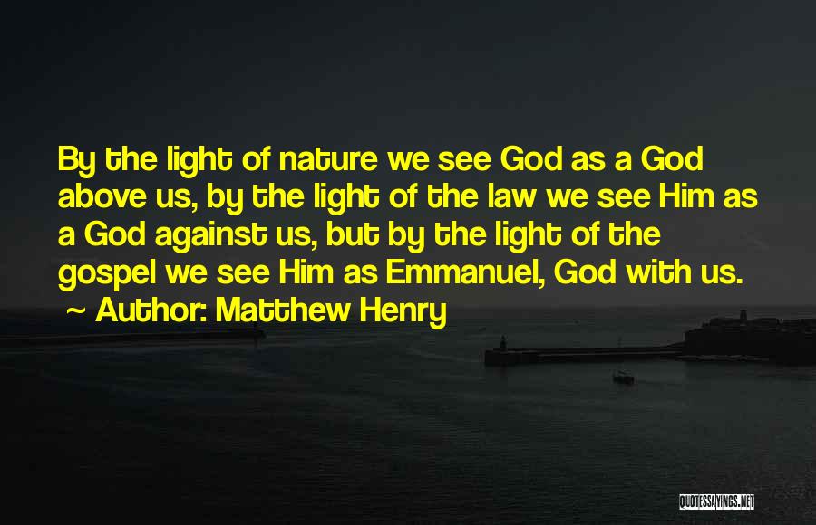 Gospel Of Matthew Quotes By Matthew Henry