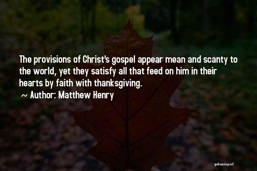 Gospel Of Matthew Quotes By Matthew Henry