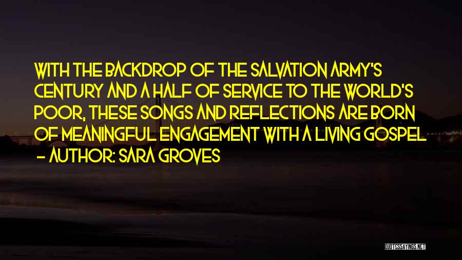 Gospel Songs Quotes By Sara Groves