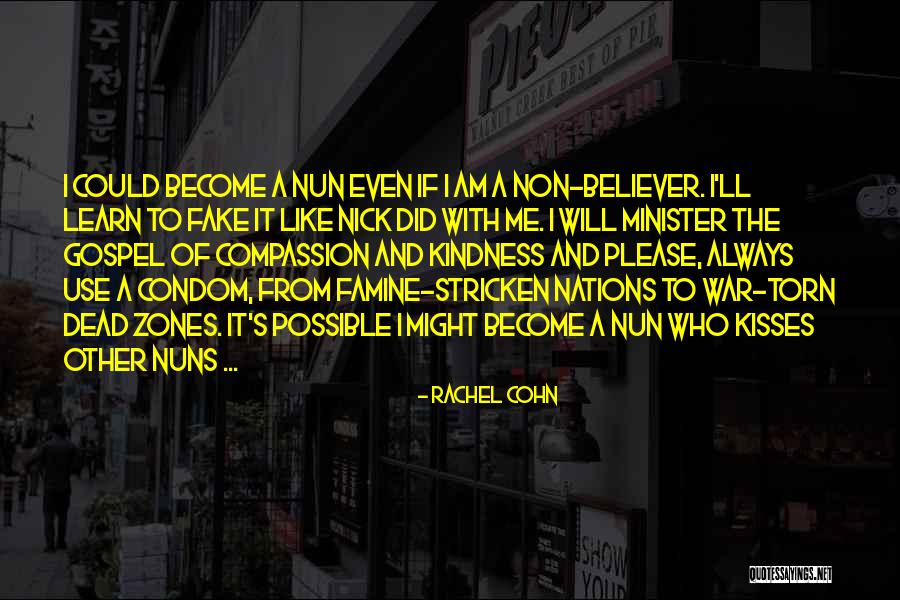 Gospel Who Am I Quotes By Rachel Cohn Gospel Who Am I Quotes By Rachel Cohn