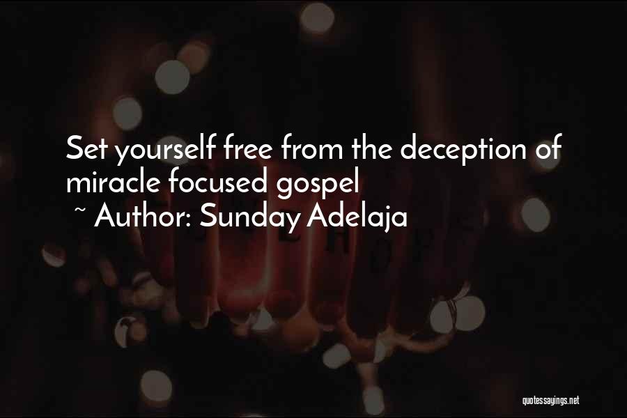 Gosple Quotes By Sunday Adelaja