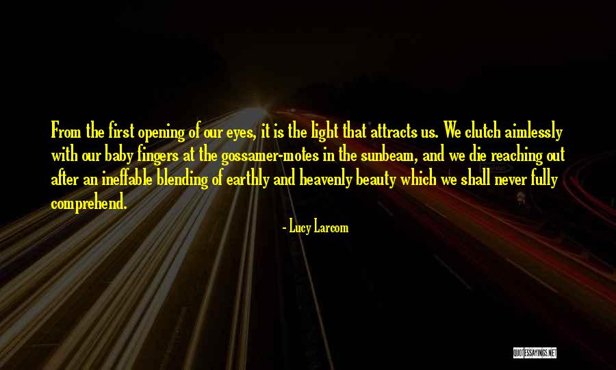 Gossamer Quotes By Lucy Larcom