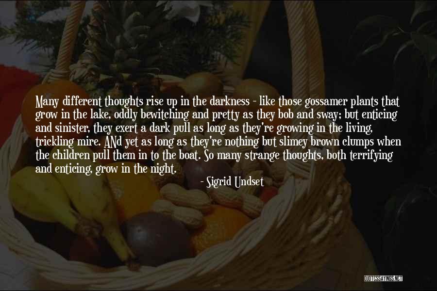 Gossamer Quotes By Sigrid Undset