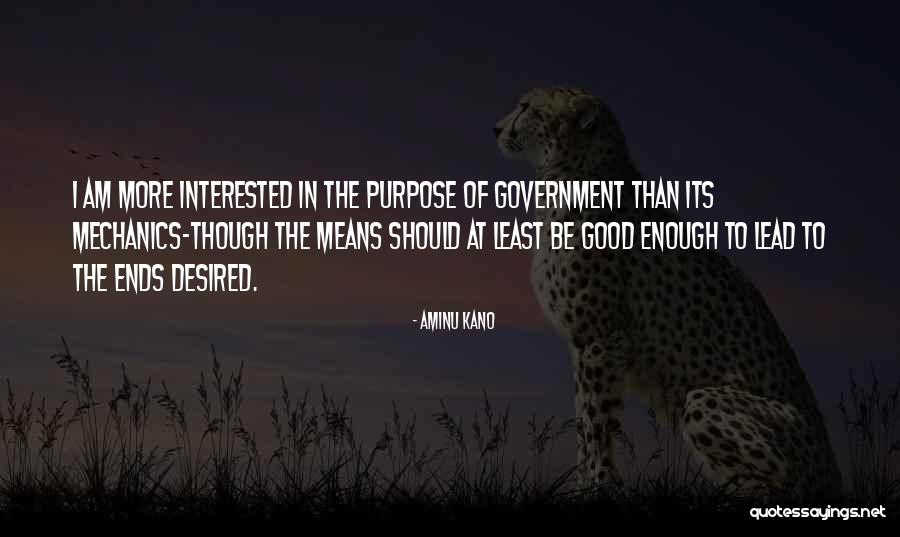 Gossip Quotes By Aminu Kano