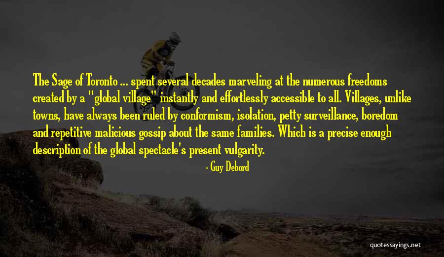 Gossip Quotes By Guy Debord