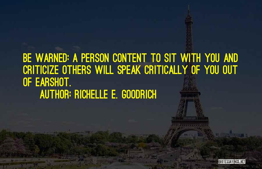 Gossip Rumors Quotes By Richelle E. Goodrich