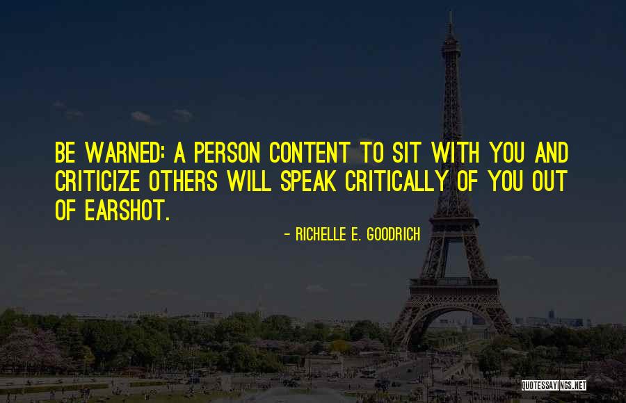 Gossip Rumors Quotes By Richelle E. Goodrich