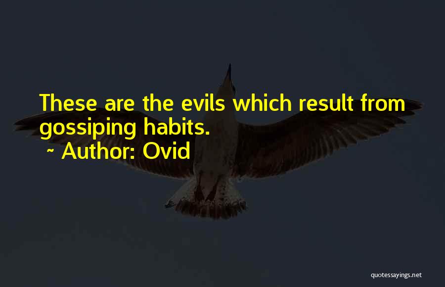 Gossiping Quotes By Ovid