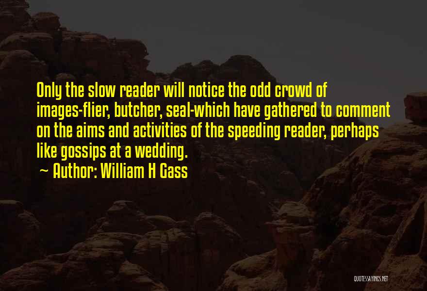 Gossips Quotes By William H Gass