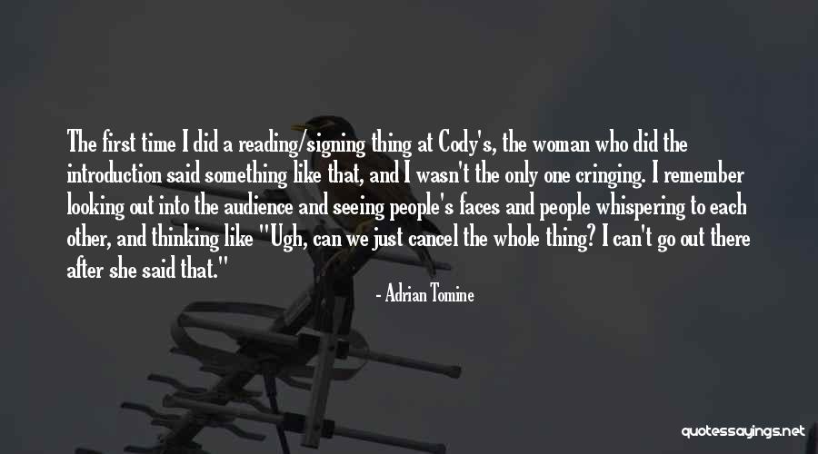 Gostinski Pribor Quotes By Adrian Tomine Gostinski Pribor Quotes By Adrian Tomine
