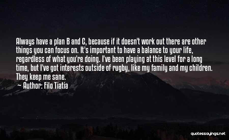 Got A Plan Quotes By Filo Tiatia