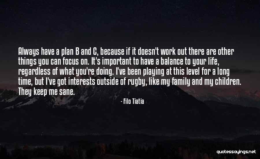 Got A Plan Quotes By Filo Tiatia