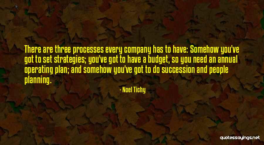 Got A Plan Quotes By Noel Tichy