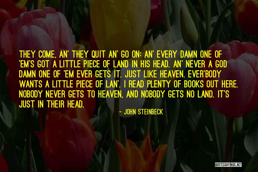 Got Em Quotes By John Steinbeck
