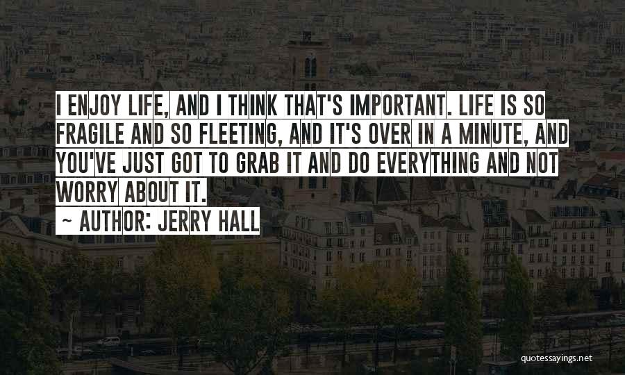 Got Everything In Life Quotes By Jerry Hall