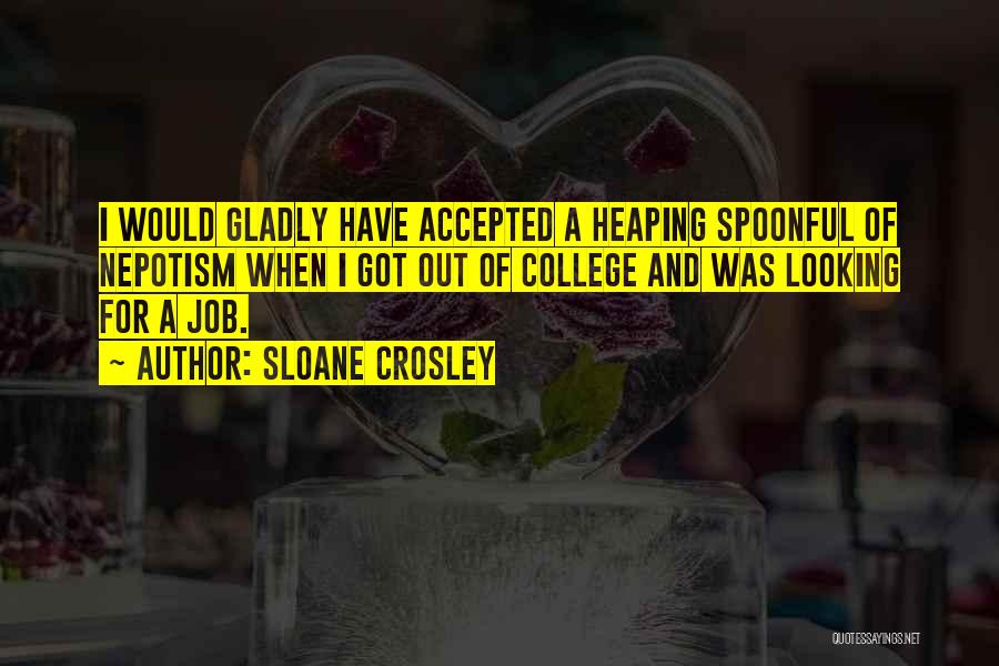 Got Job Quotes By Sloane Crosley