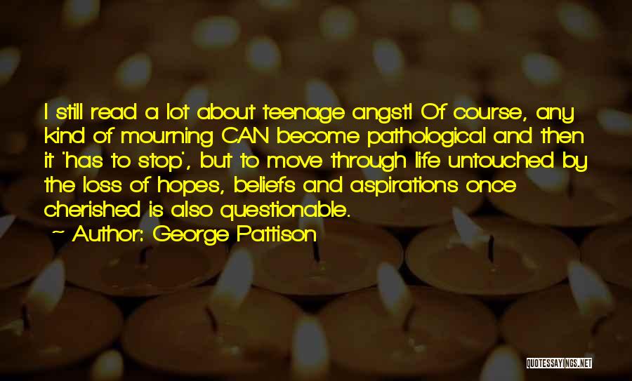 Got My Hopes Up Quotes By George Pattison