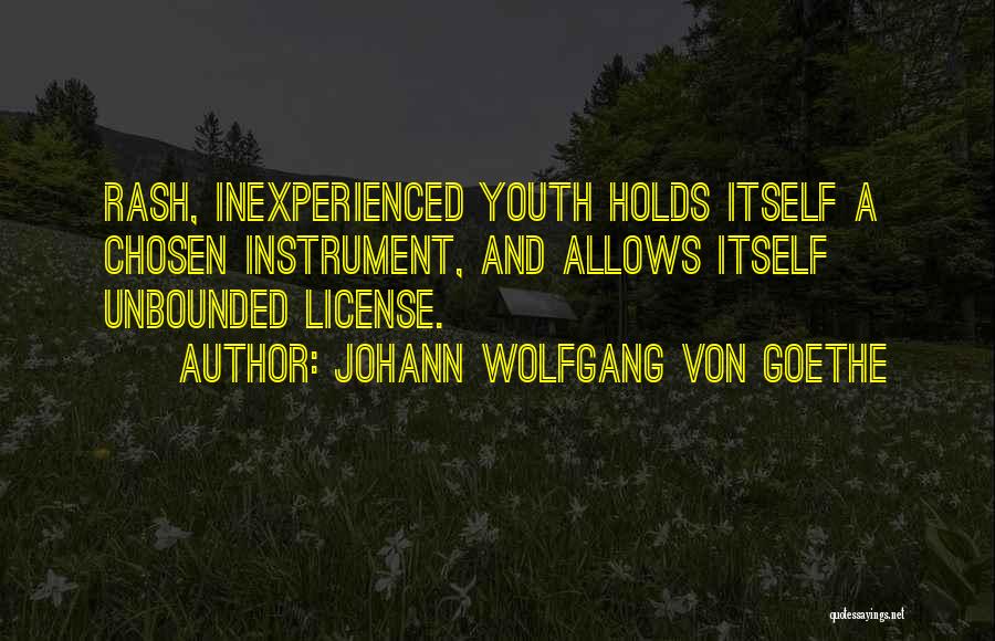 Got My License Quotes By Johann Wolfgang Von Goethe
