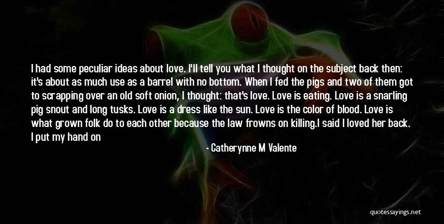 Got My Love Back Quotes By Catherynne M Valente