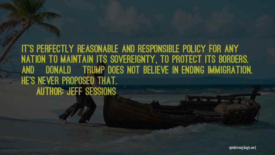 Got Proposed Quotes By Jeff Sessions