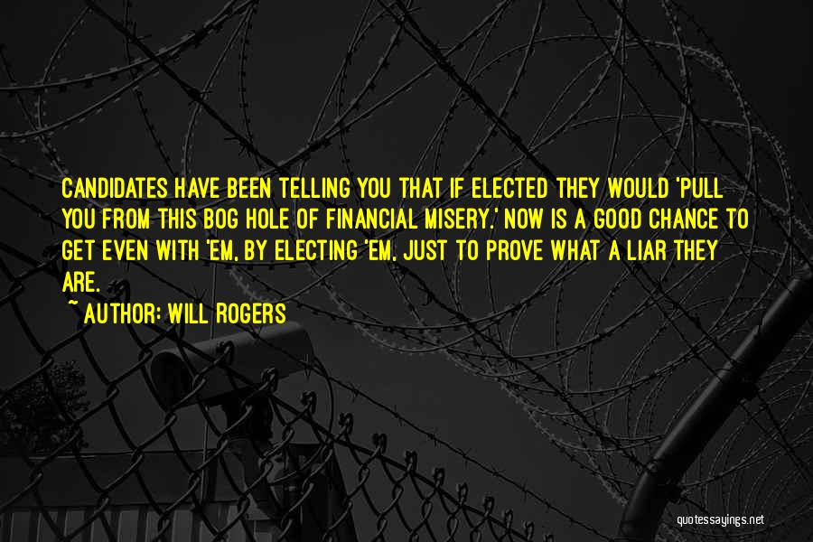 Got Something To Prove Quotes By Will Rogers