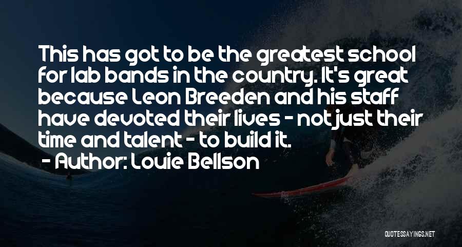 Got Talent Quotes By Louie Bellson