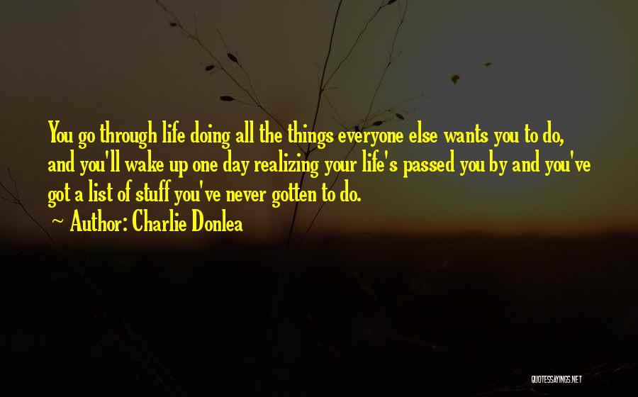 Got Through The Day Quotes By Charlie Donlea