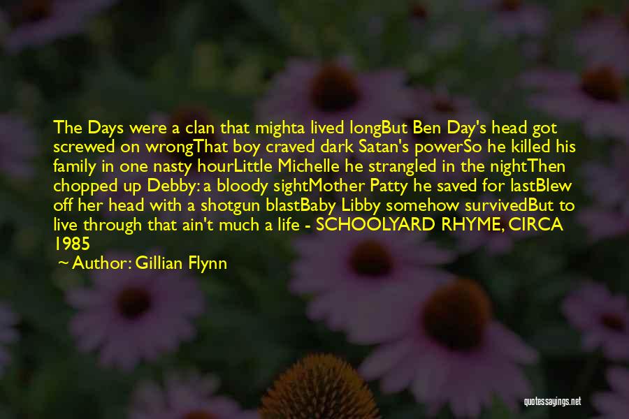 Got Through The Day Quotes By Gillian Flynn